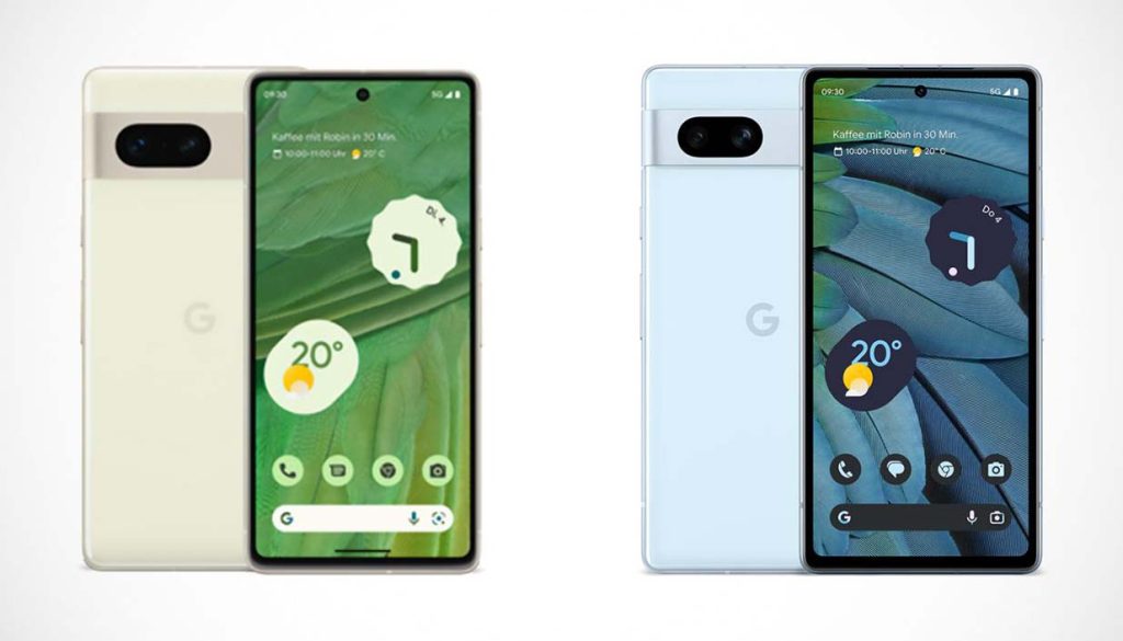 Google Pixel 7a vs. Pixel 7: Lohnt sich der höhere Preis?