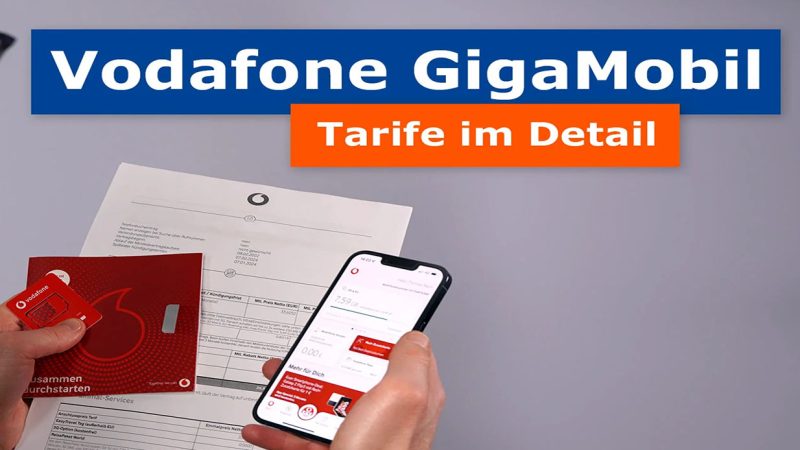 Vodafone GigaMobil 5G Tarife, von 7GB bis unbegrenztem Datenvolumen: Ein neuer Maßstab für mobiles Internet im Alltag in Deutschland