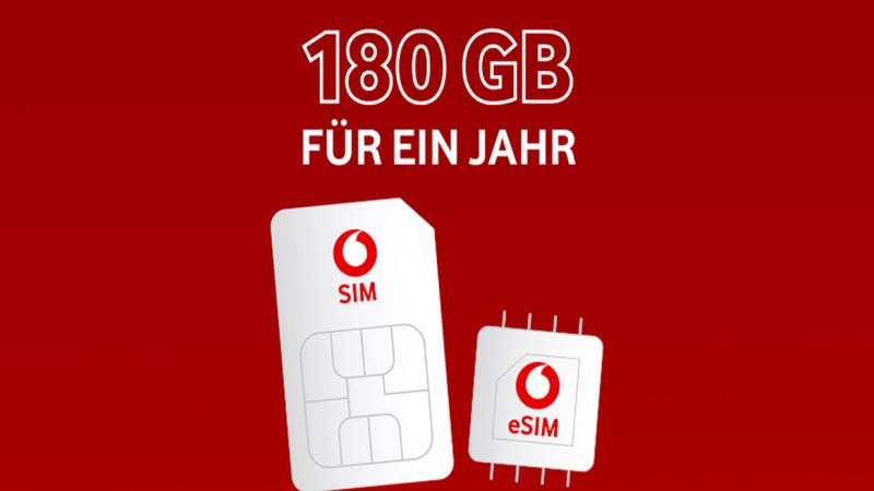 Mehr Datenvolumen! Mein Erlebnis mit dem Vodafone CallYa Jahrestarif mit 180 GB