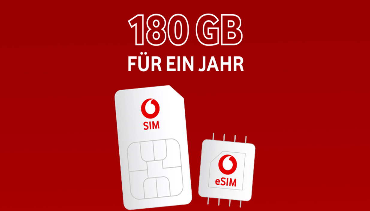 Mehr Datenvolumen! Mein Erlebnis mit dem Vodafone CallYa Jahrestarif mit 180 GB